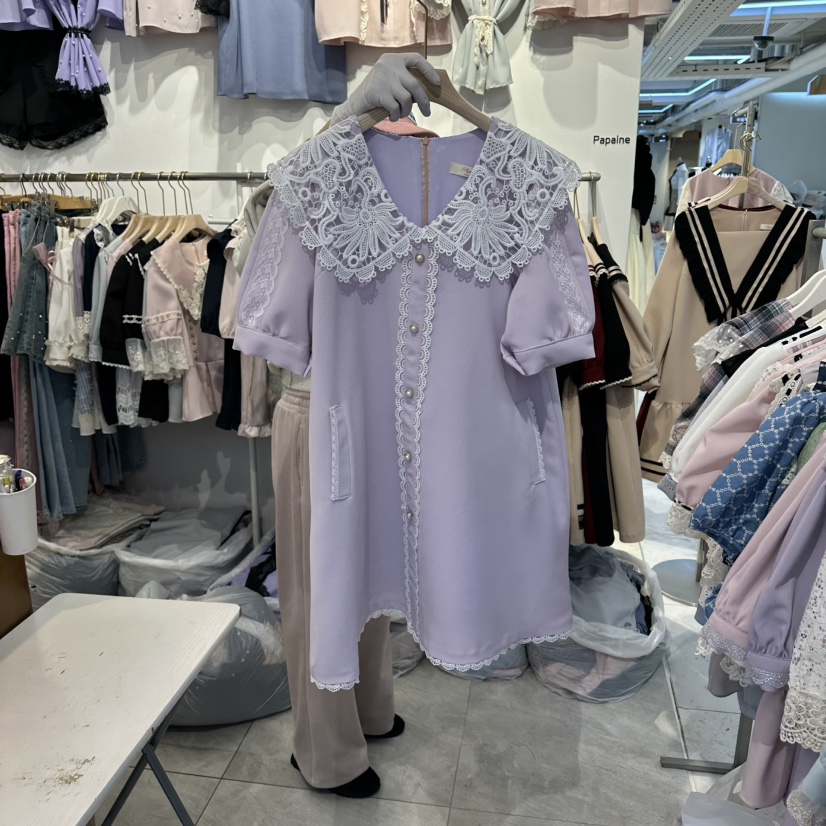 PAPA韓國東大門代購女士新品時尚26春夏推薦職業熱賣連衣裙PaPa/HALMADE連衣裙圖色2