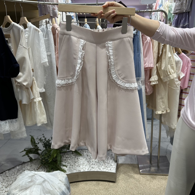 VIRUS韓國東大門代購女士新品熱賣推薦人氣職業26春夏短褲口袋VIRUS短褲圖色3