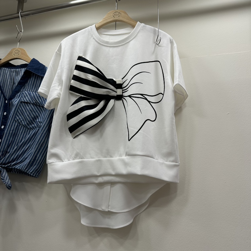 HOJAE韓國直郵實拍女裝新品職業時尚熱賣推薦人氣休閑T恤MID-LEVEL JUMPT恤圖色1