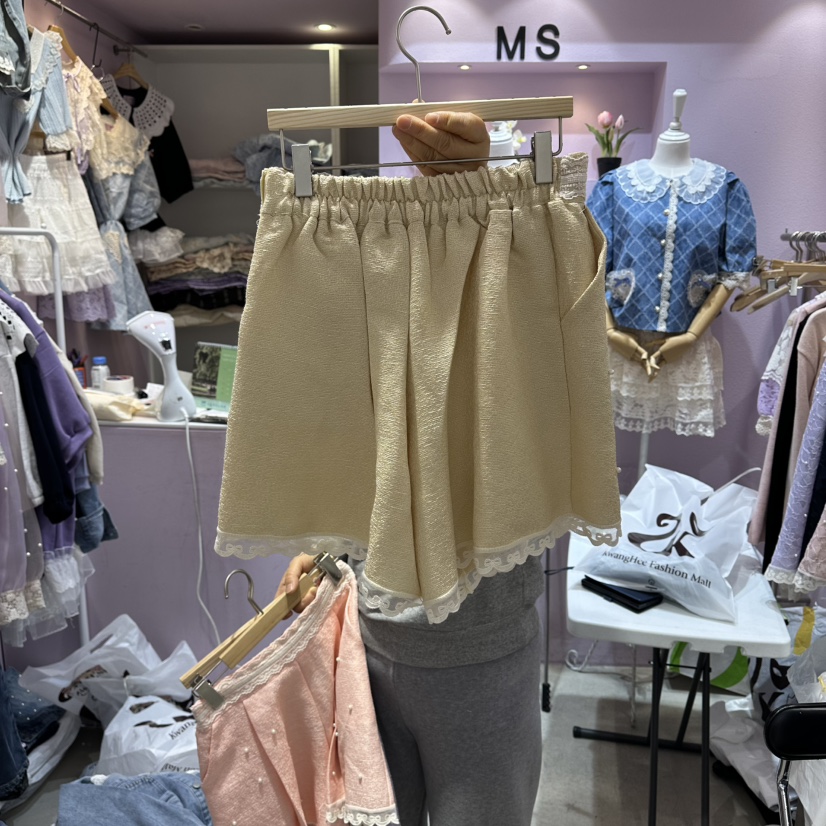 MS韓國代購女裝新款熱賣時尚人氣休閑職業推薦26春夏短褲MS短褲