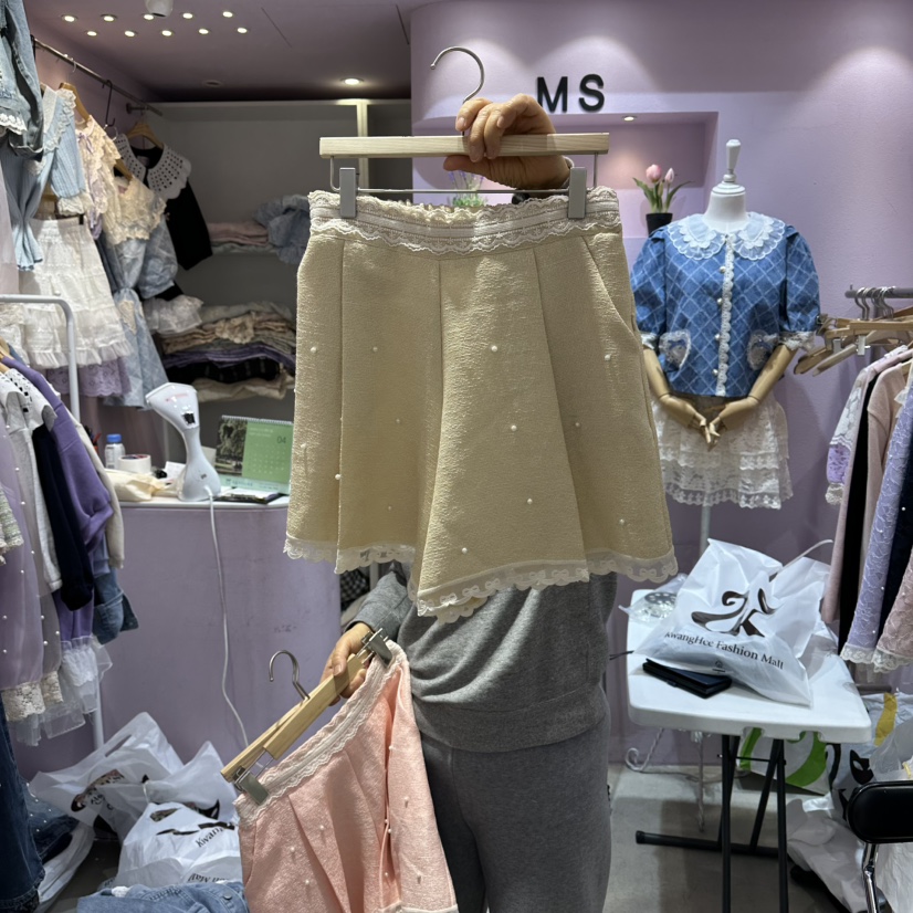 MS韓國代購女裝新款熱賣時尚人氣休閑職業推薦26春夏短褲MS短褲圖色1