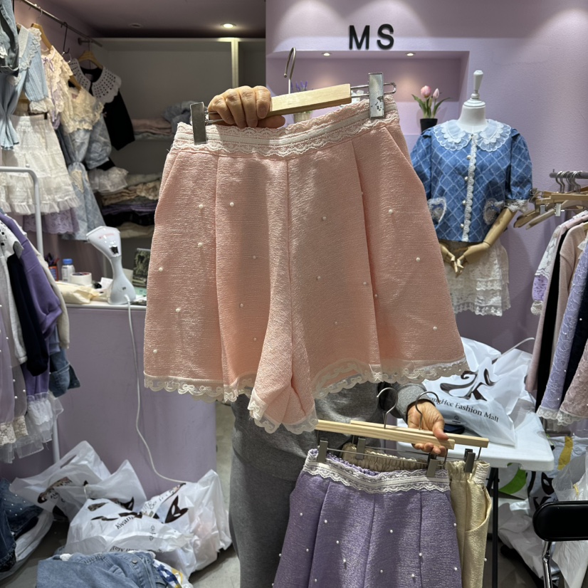 MS韓國代購女裝新款熱賣時尚人氣休閑職業推薦26春夏短褲MS短褲圖色2