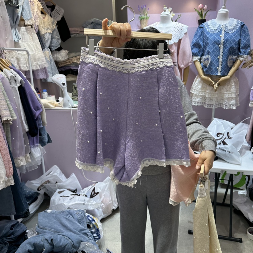 MS韓國代購女裝新款熱賣時尚人氣休閑職業推薦26春夏短褲MS短褲圖色3