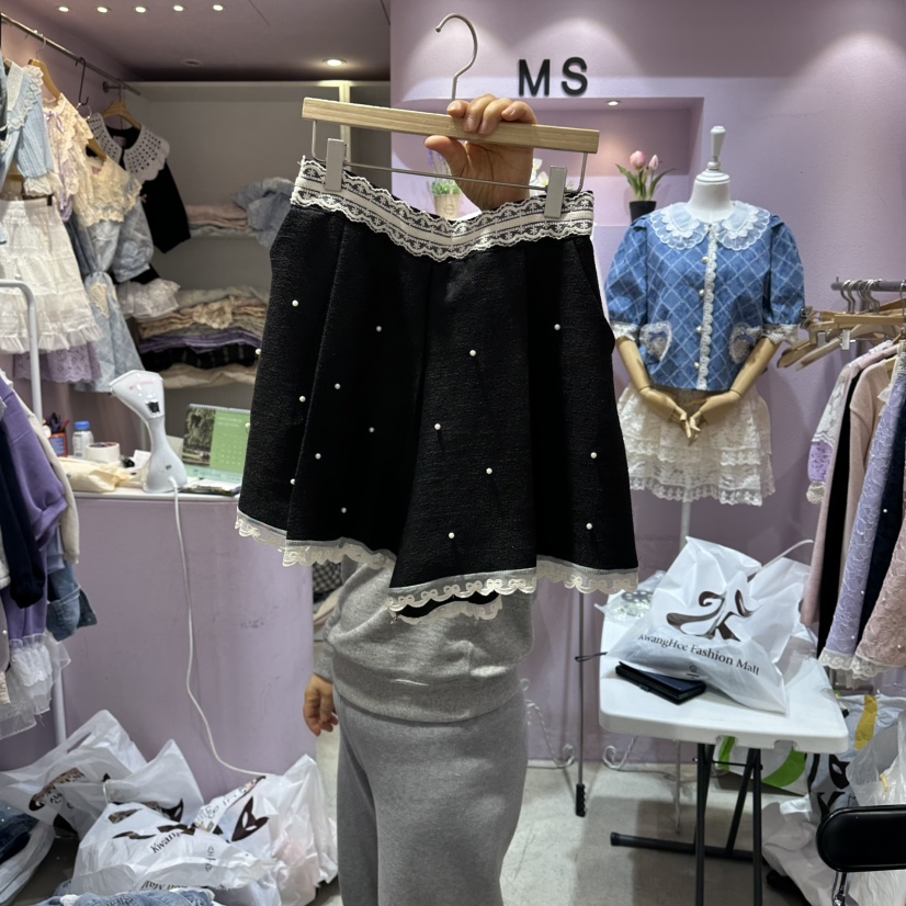 MS韓國代購女裝新款熱賣時尚人氣休閑職業推薦26春夏短褲MS短褲圖色4