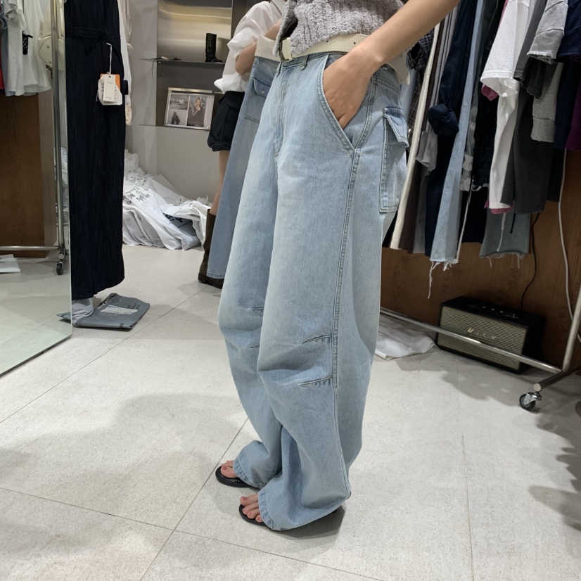 TEMPTING韓國直郵女裝新品休閑時尚職業26春夏推薦牛仔褲TEMPTING牛仔褲