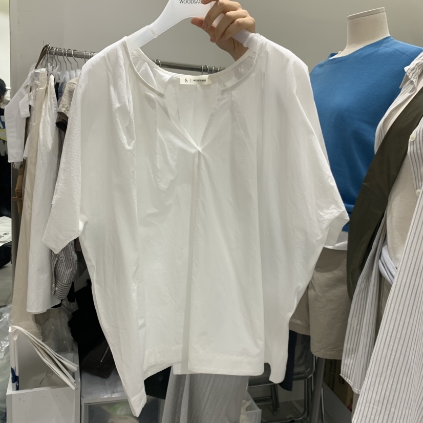 WOOD SAGE韓國直郵女士新品職業休閑推薦人氣襯衫蕾絲衫WOOD SAGE襯衫/蕾絲衫圖色1