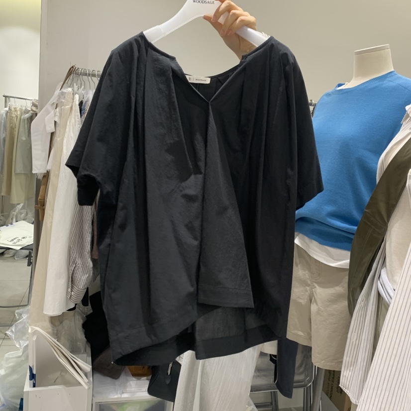 WOOD SAGE韓國直郵女士新品職業休閑推薦人氣襯衫蕾絲衫WOOD SAGE襯衫/蕾絲衫圖色3