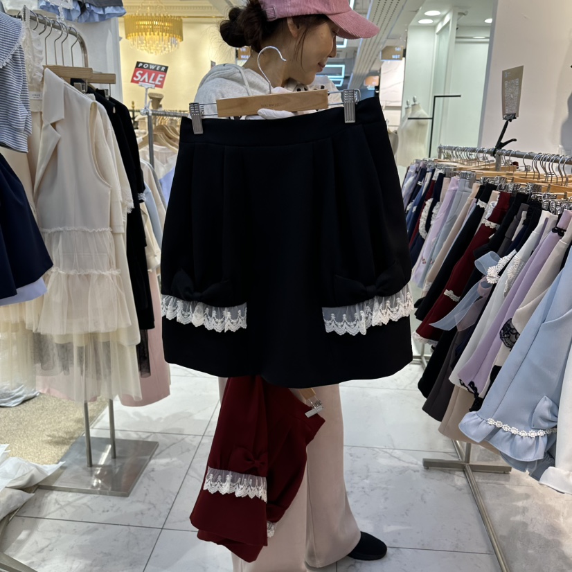 PAPA韓國代購女裝新品時尚推薦熱賣職業26春夏休閑人氣短裙PaPa/HALMADE短裙圖色3