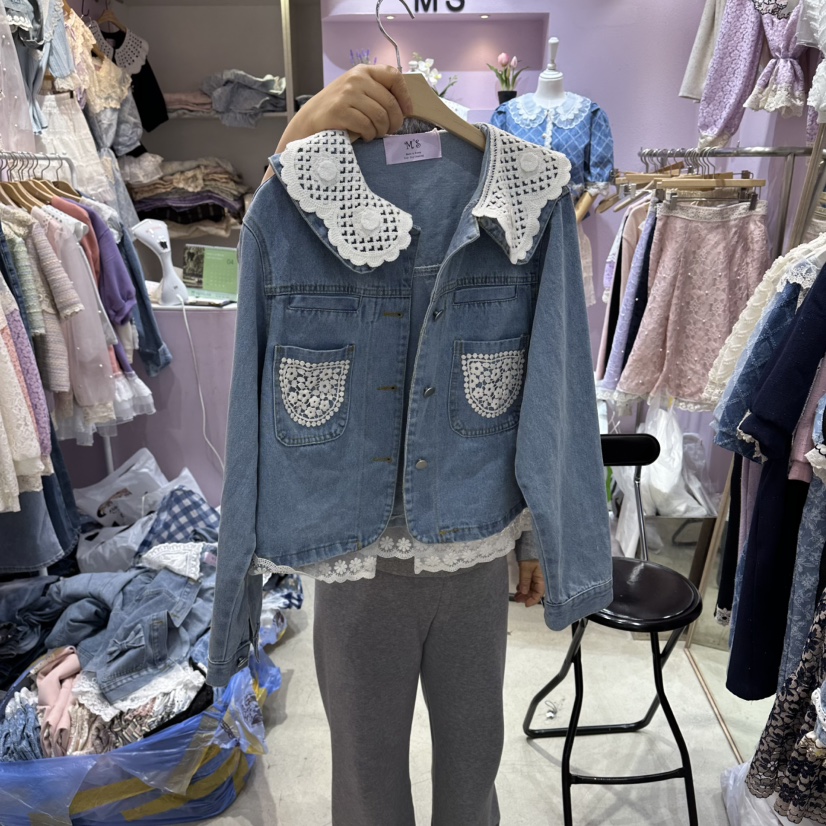 MS韓國代購女裝新品推薦職業熱賣26春夏人氣時尚休閑夾克MS夾克圖色1