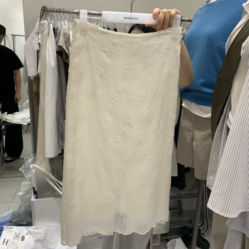 WOOD SAGE韓國直郵實拍女裝新品26春夏推薦人氣熱賣長裙WOOD SAGE長裙圖色1