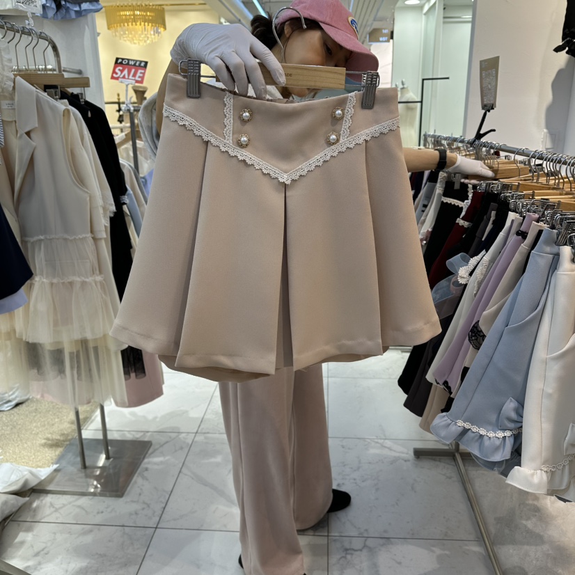 PAPA韓國直郵實拍女士新款熱賣時尚職業26春夏推薦人氣短褲PaPa/HALMADE短褲圖色2