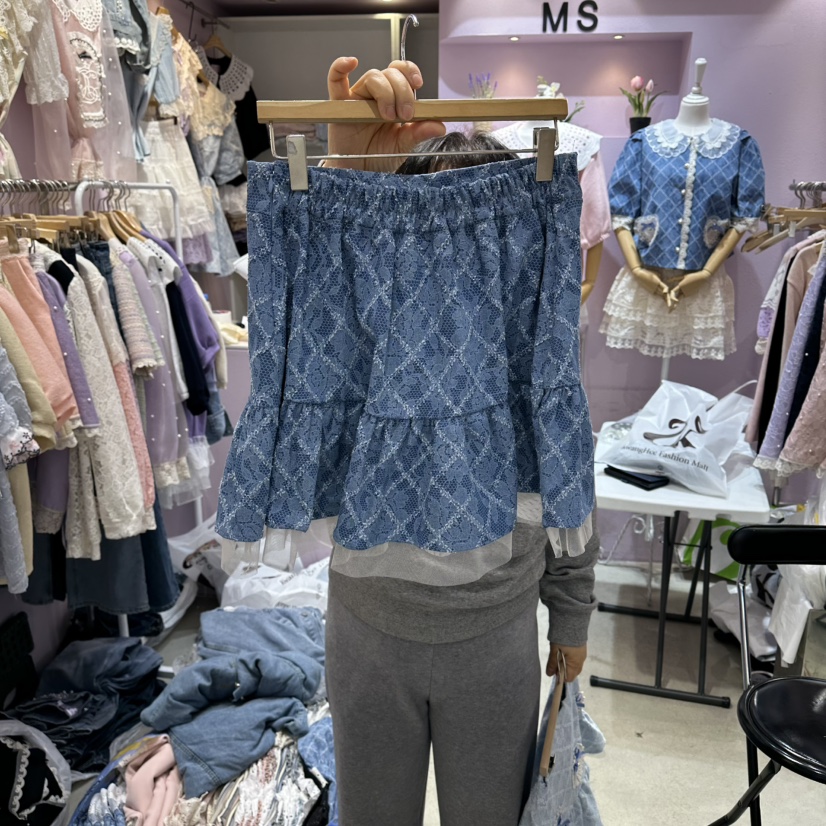 MS韓國直郵女裝新款推薦職業時尚人氣休閑26春夏熱賣短裙MS短裙