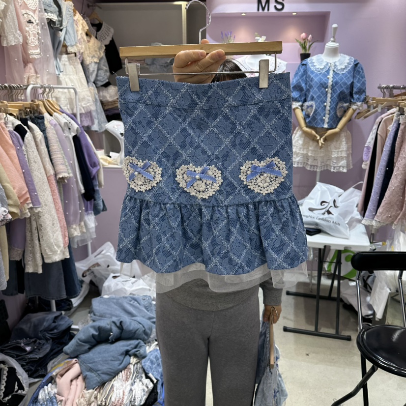 MS韓國直郵女裝新款推薦職業時尚人氣休閑26春夏熱賣短裙MS短裙圖色2