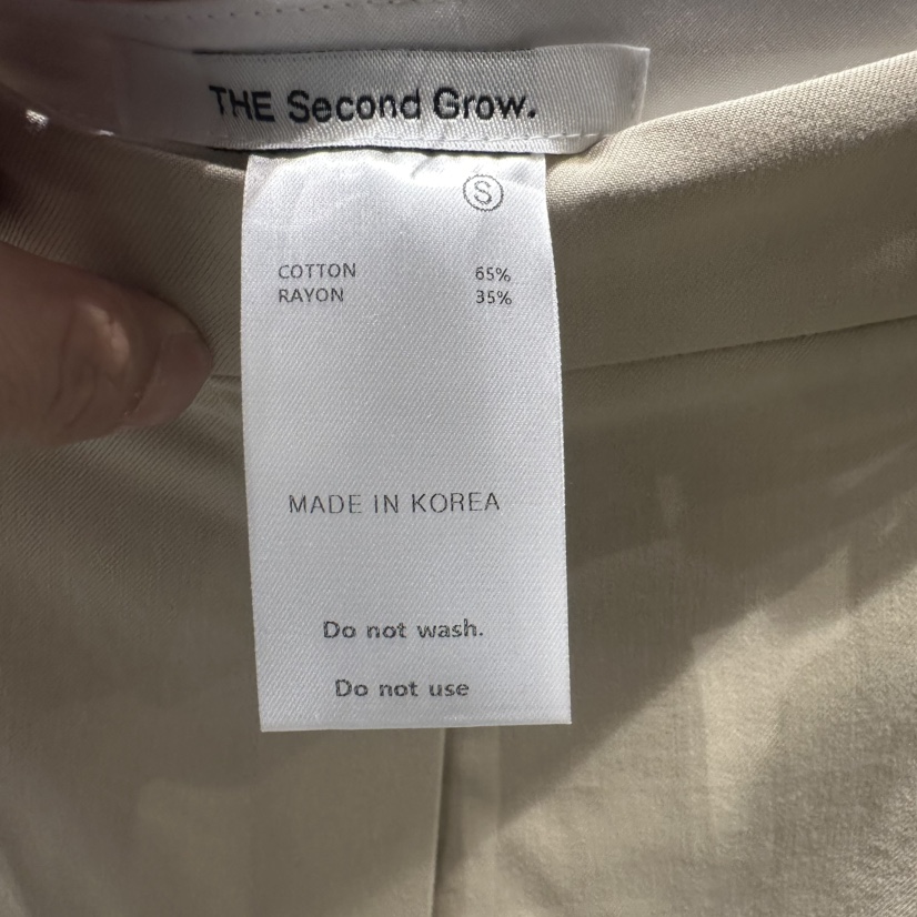 THE SECOND GROW/QUEENSRABBIT韓國直郵女裝新品休閑短褲褶裥THE SECOND GROW/QUEENSRABBIT短褲