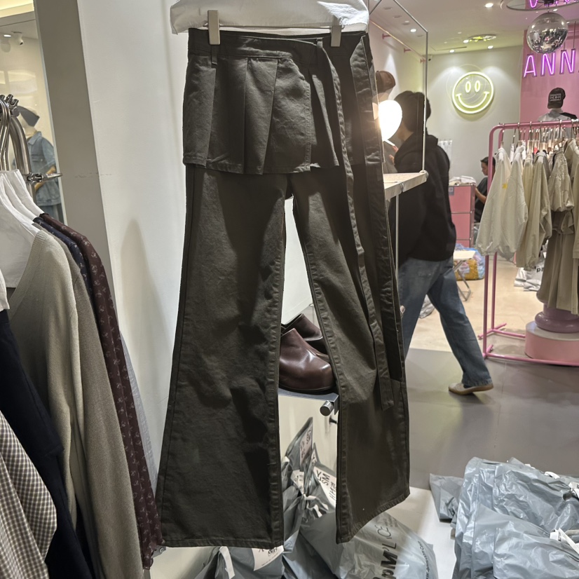 LOVE YOU SO MUCH/MORE THAN YESTERDAY韓國代購女士新品時尚裙褲LYSM/MORE THAN YESTERDAY裙褲圖色1