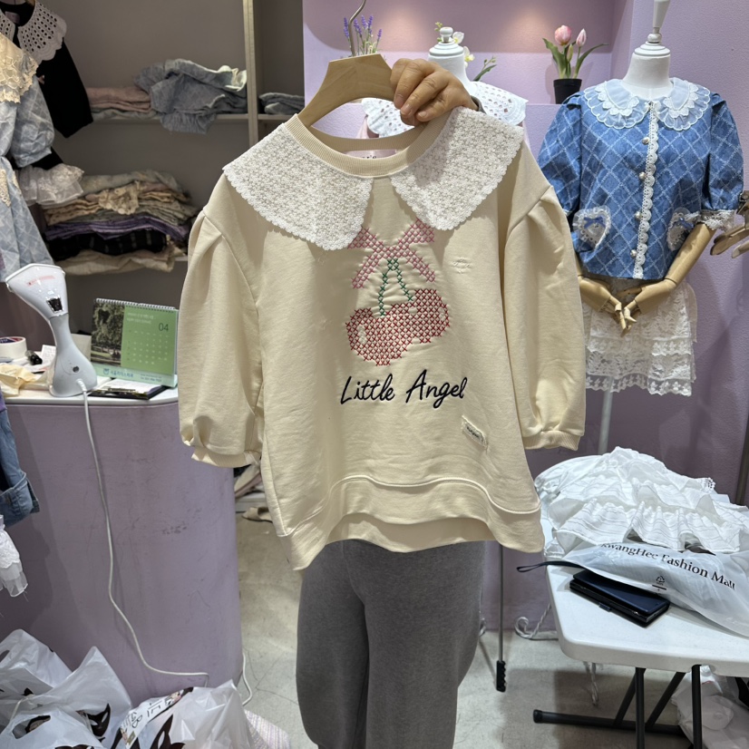 MS韓國代購女士新款26春夏熱賣時尚休閑推薦職業人氣T恤MST恤圖色1