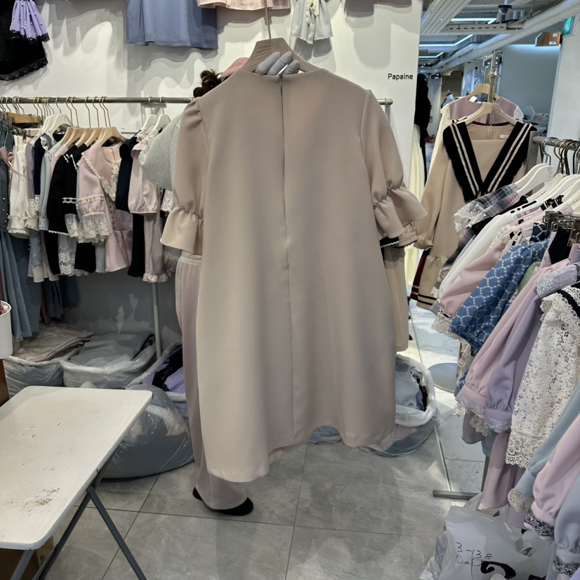 PAPA韓國東大門直郵女裝新款推薦職業人氣時尚休閑連衣裙PaPa/HALMADE連衣裙