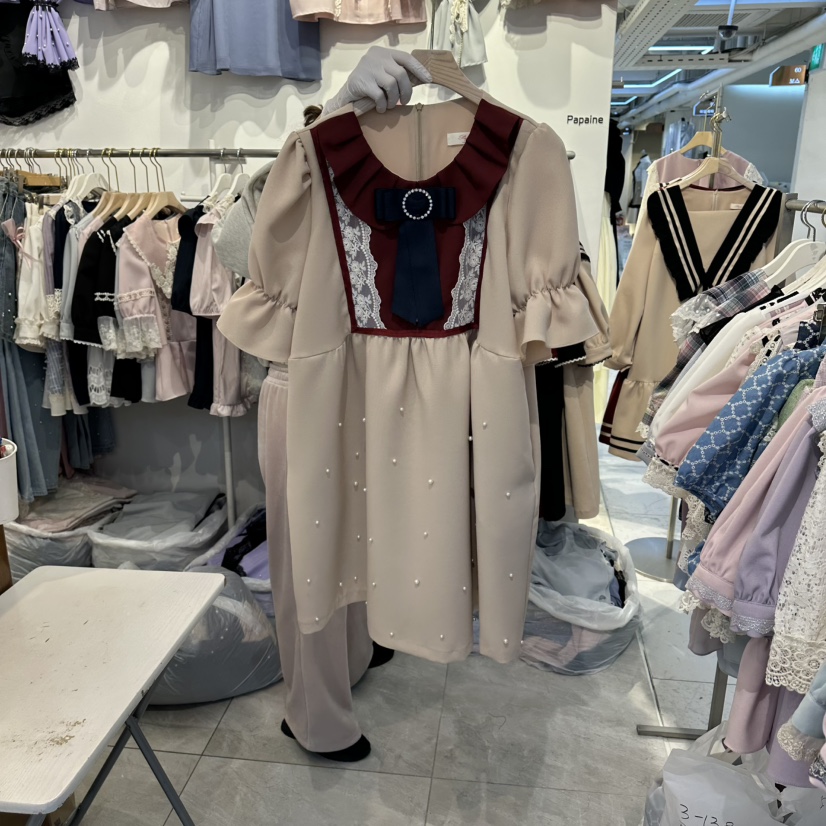 PAPA韓國東大門直郵女裝新款推薦職業人氣時尚休閑連衣裙PaPa/HALMADE連衣裙圖色1