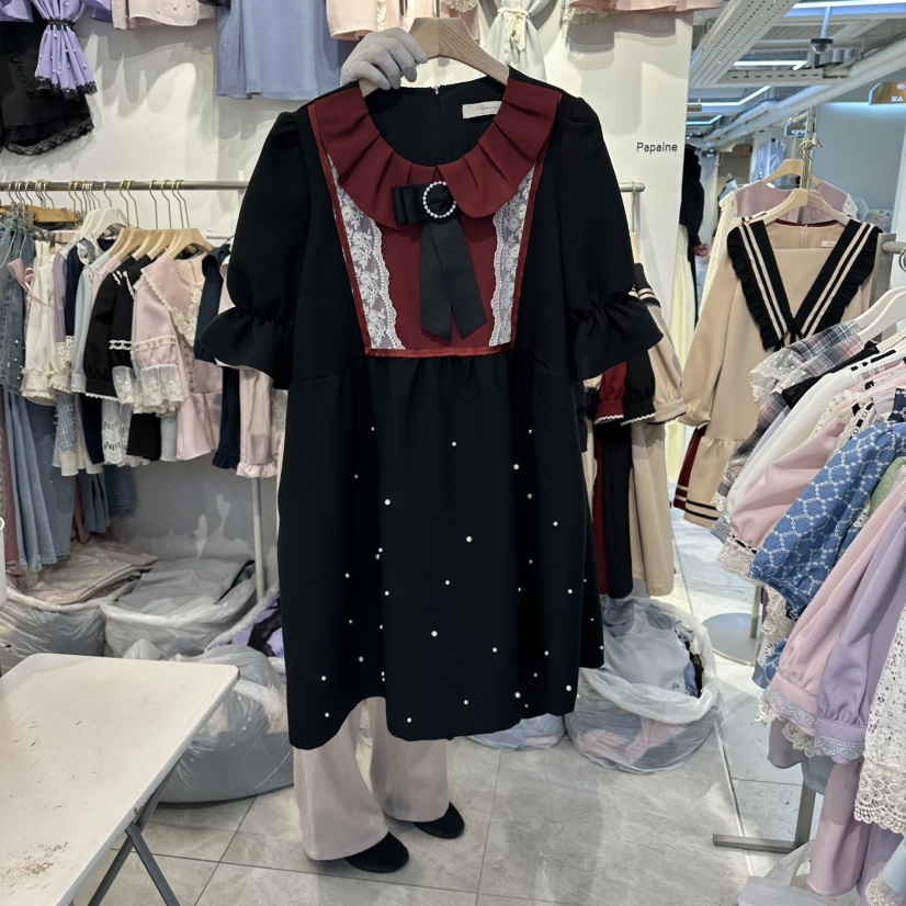 PAPA韓國東大門直郵女裝新款推薦職業人氣時尚休閑連衣裙PaPa/HALMADE連衣裙圖色2