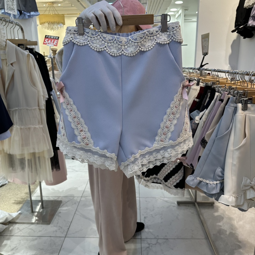 PAPA韓國代購女裝新款時尚推薦人氣熱賣26春夏職業休閑短褲PaPa/HALMADE短褲圖色2