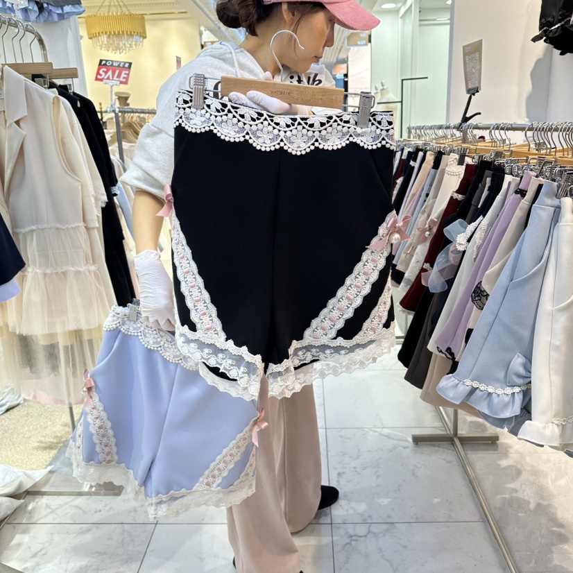 PAPA韓國代購女裝新款時尚推薦人氣熱賣26春夏職業休閑短褲PaPa/HALMADE短褲圖色3