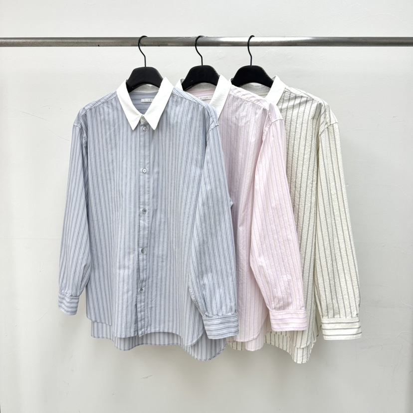 RIVER韓國東大門直郵女裝新款26春夏人氣時尚職業襯衫蕾絲衫WATER/RIVER襯衫/蕾絲衫