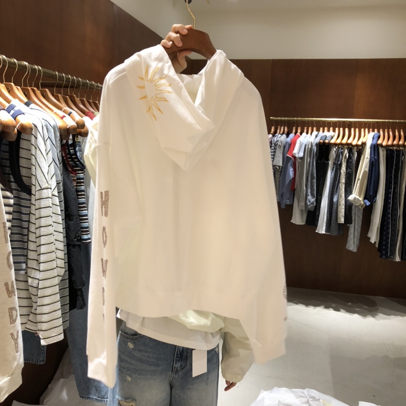 HEBON韓國東大門代購女裝新品休閑時尚26春夏衛衣連帽衫拉鏈HEBON衛衣