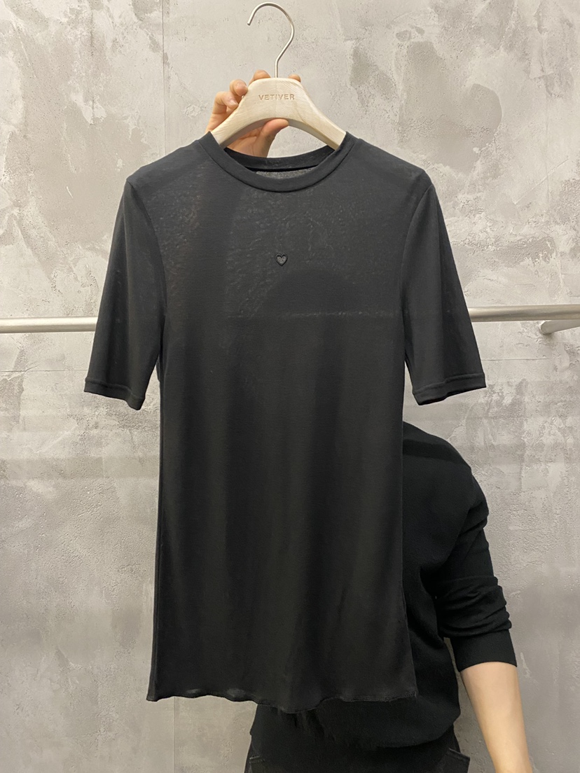 THE VETIVER-A韓國代購女裝新品休閑人氣熱賣推薦26春夏T恤VETIVERT恤圖色3