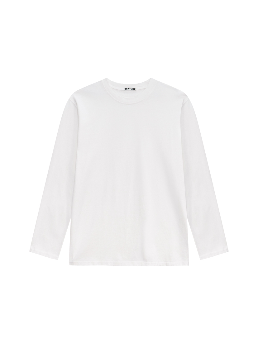 TEXTURE韓國直郵女裝新款休閑推薦熱賣26春夏職業長袖T恤TEXTURE長袖T恤圖色1