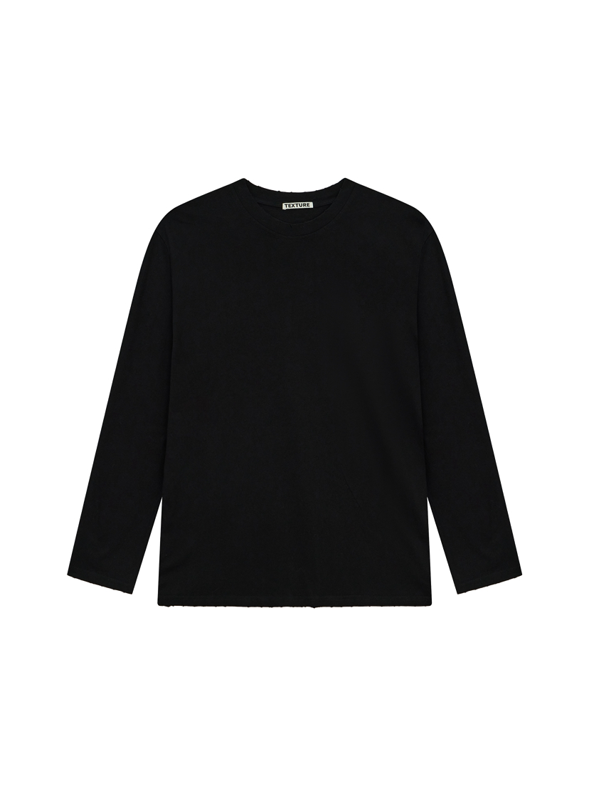 TEXTURE韓國直郵女裝新款休閑推薦熱賣26春夏職業長袖T恤TEXTURE長袖T恤圖色3