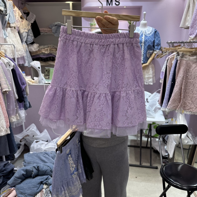 MS韓國東大門直郵女士新品時尚休閑26春夏人氣職業推薦裙褲MS裙褲