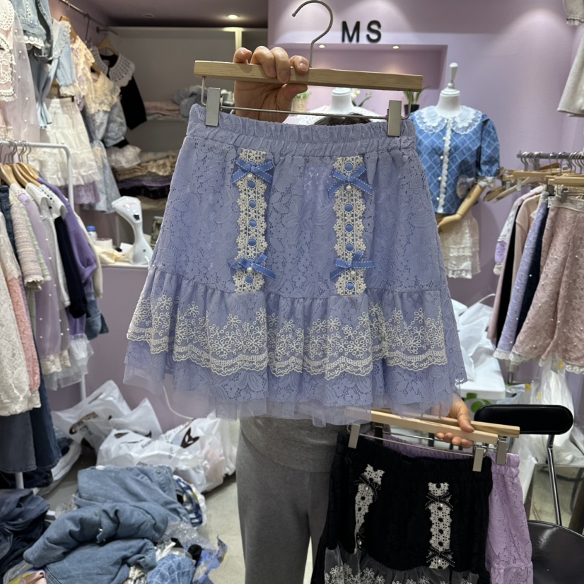 MS韓國東大門直郵女士新品時尚休閑26春夏人氣職業推薦裙褲MS裙褲圖色2