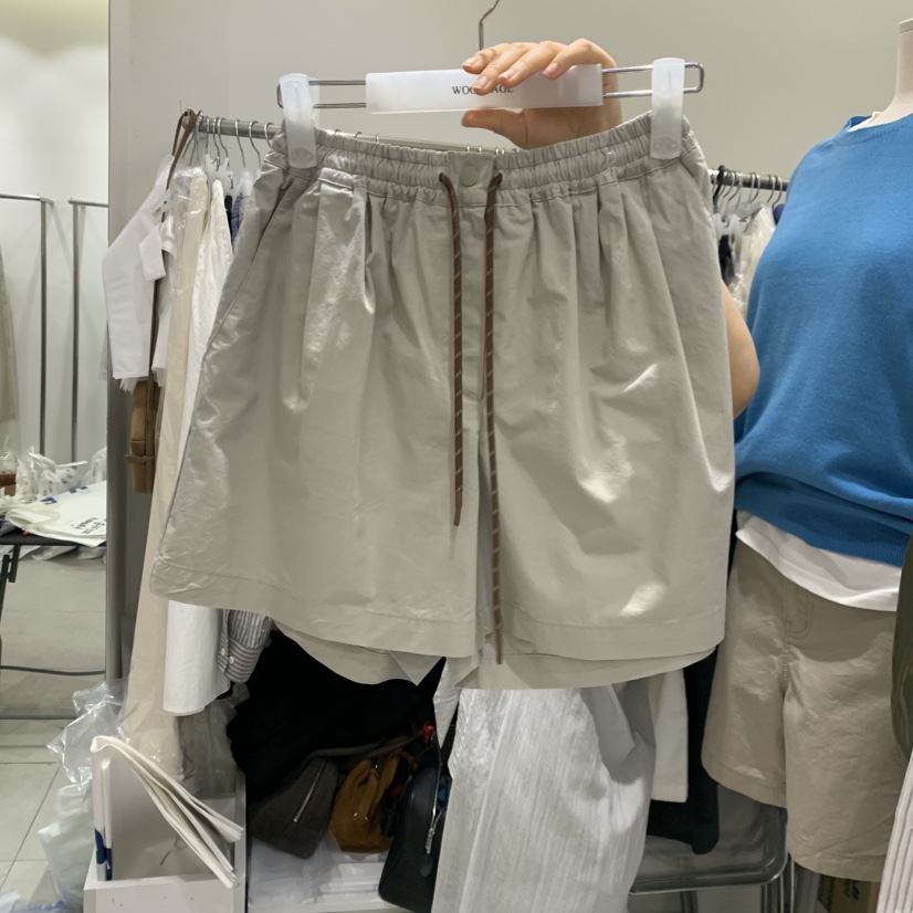 WOOD SAGE韓國東大門代購女士新款職業人氣休閑26春夏短褲WOOD SAGE短褲圖色2