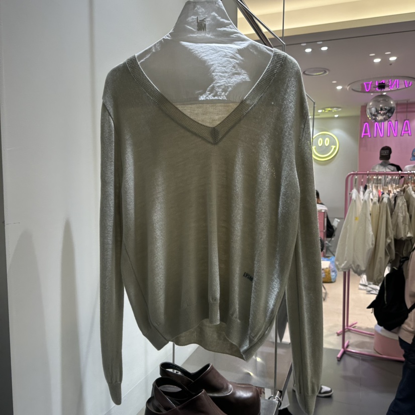 LOVE YOU SO MUCH/MORE THAN YESTERDAY韓國直郵實拍女士新品休閑針織衫LYSM/MORE THAN YESTERDAY針織衫圖色1