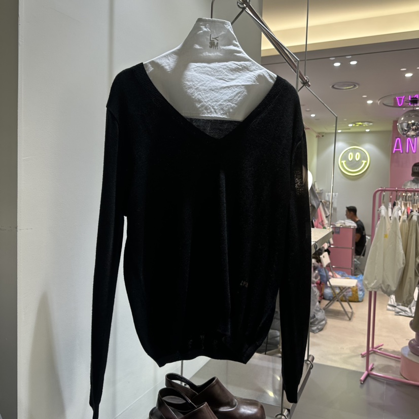 LOVE YOU SO MUCH/MORE THAN YESTERDAY韓國直郵實拍女士新品休閑針織衫LYSM/MORE THAN YESTERDAY針織衫圖色3