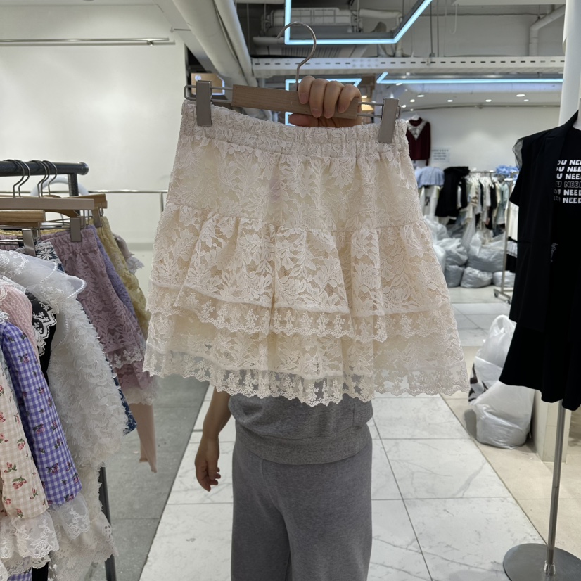 MS韓國直郵實拍女士新款人氣時尚休閑職業推薦熱賣26春夏短裙MS短裙圖色1