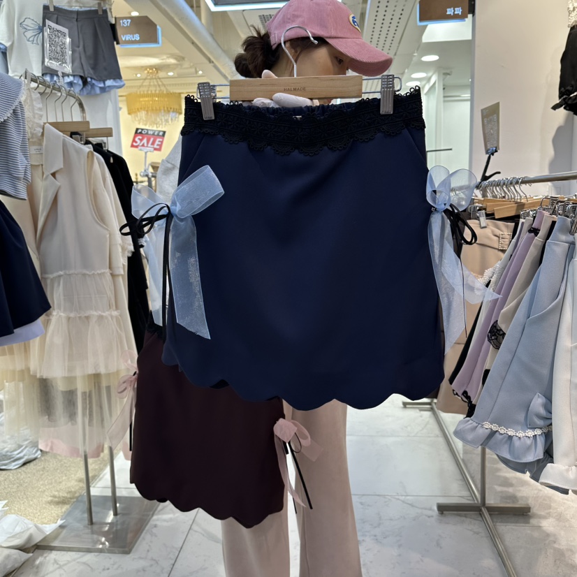 PAPA韓國直郵實拍女士新款人氣時尚推薦熱賣26春夏職業裙褲PaPa/HALMADE裙褲圖色1