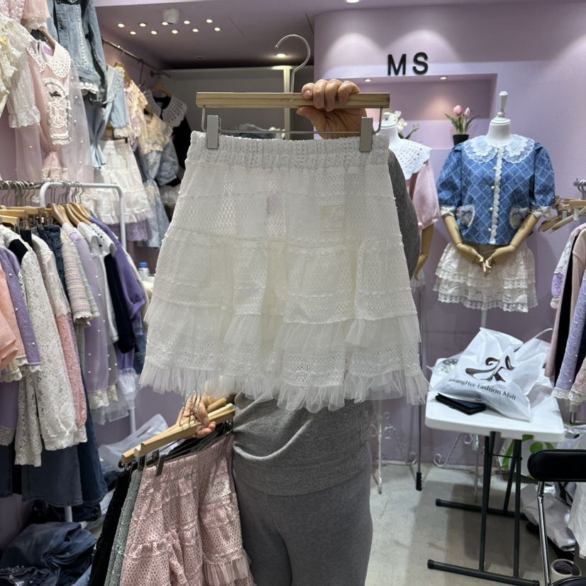 MS韓國直郵女裝新品人氣休閑時尚熱賣26春夏推薦職業短裙MS短裙圖色1