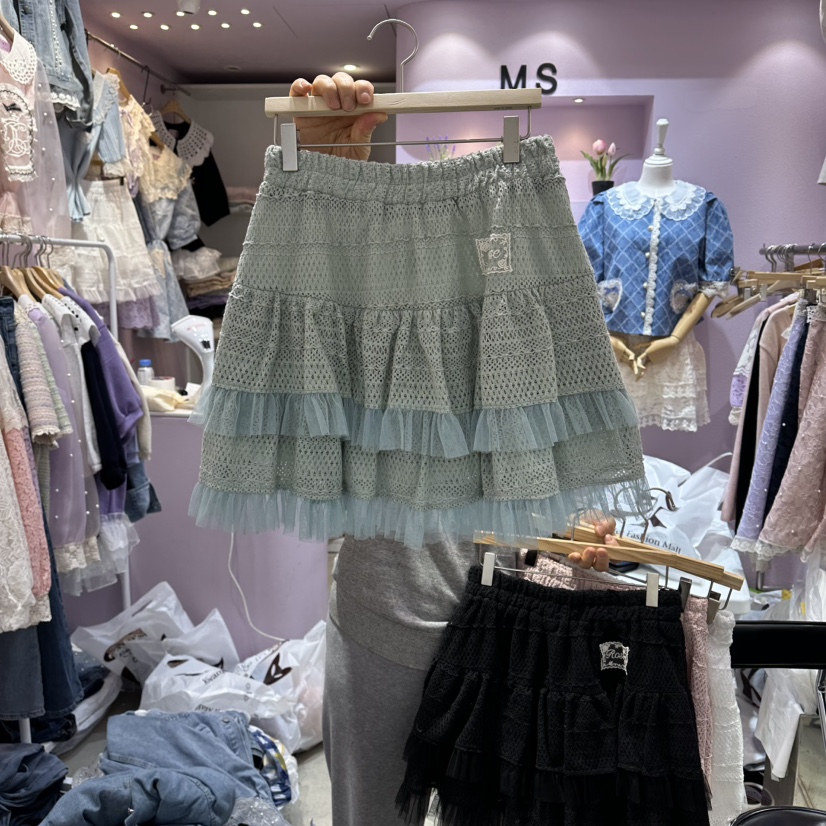 MS韓國直郵女裝新品人氣休閑時尚熱賣26春夏推薦職業短裙MS短裙圖色3