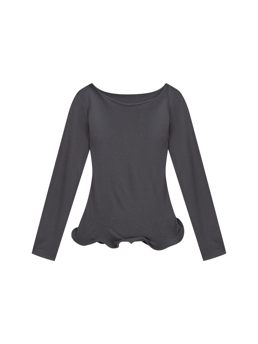 TEXTURE韓國東大門直郵女士新品熱賣職業人氣推薦長袖T恤TEXTURE長袖T恤圖色2