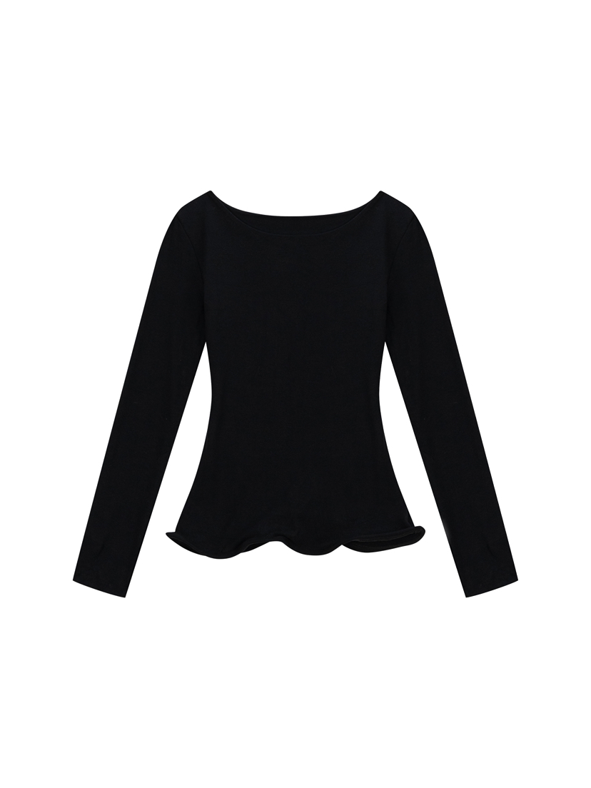 TEXTURE韓國東大門直郵女士新品熱賣職業人氣推薦長袖T恤TEXTURE長袖T恤圖色3