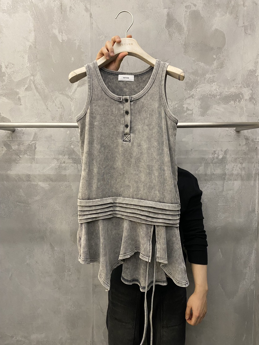 THE VETIVER-A韓國東大門直郵女士新品26春夏職業連衣裙VETIVER連衣裙圖色1