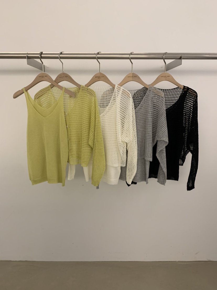 UNDER KEY韓國直郵實拍女裝新款熱賣推薦時尚套裝套裝開衫UNDER KEY套裝