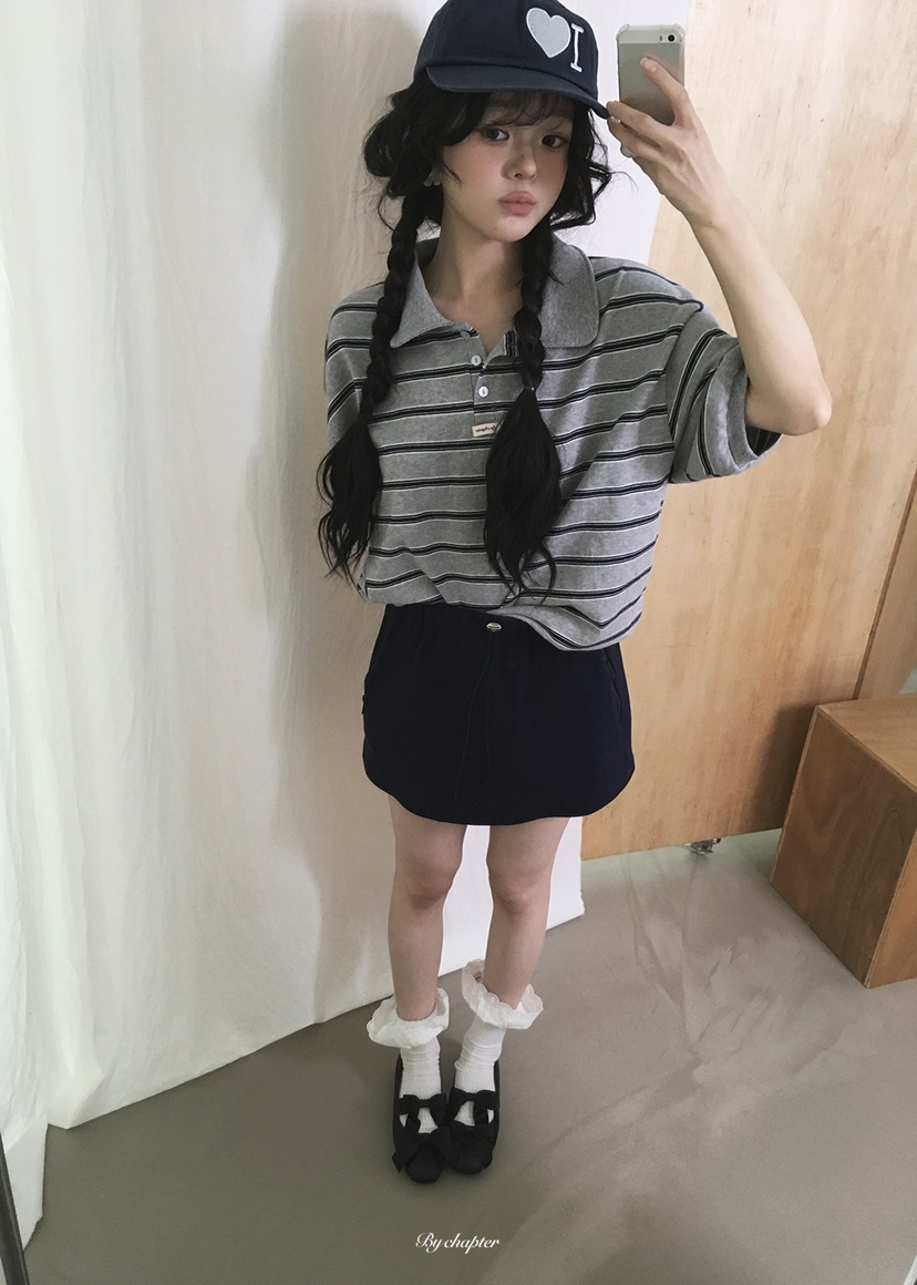 BY CHAPTER韓國代購女裝新品休閑時尚推薦人氣熱賣針織衫BY Chapter針織衫