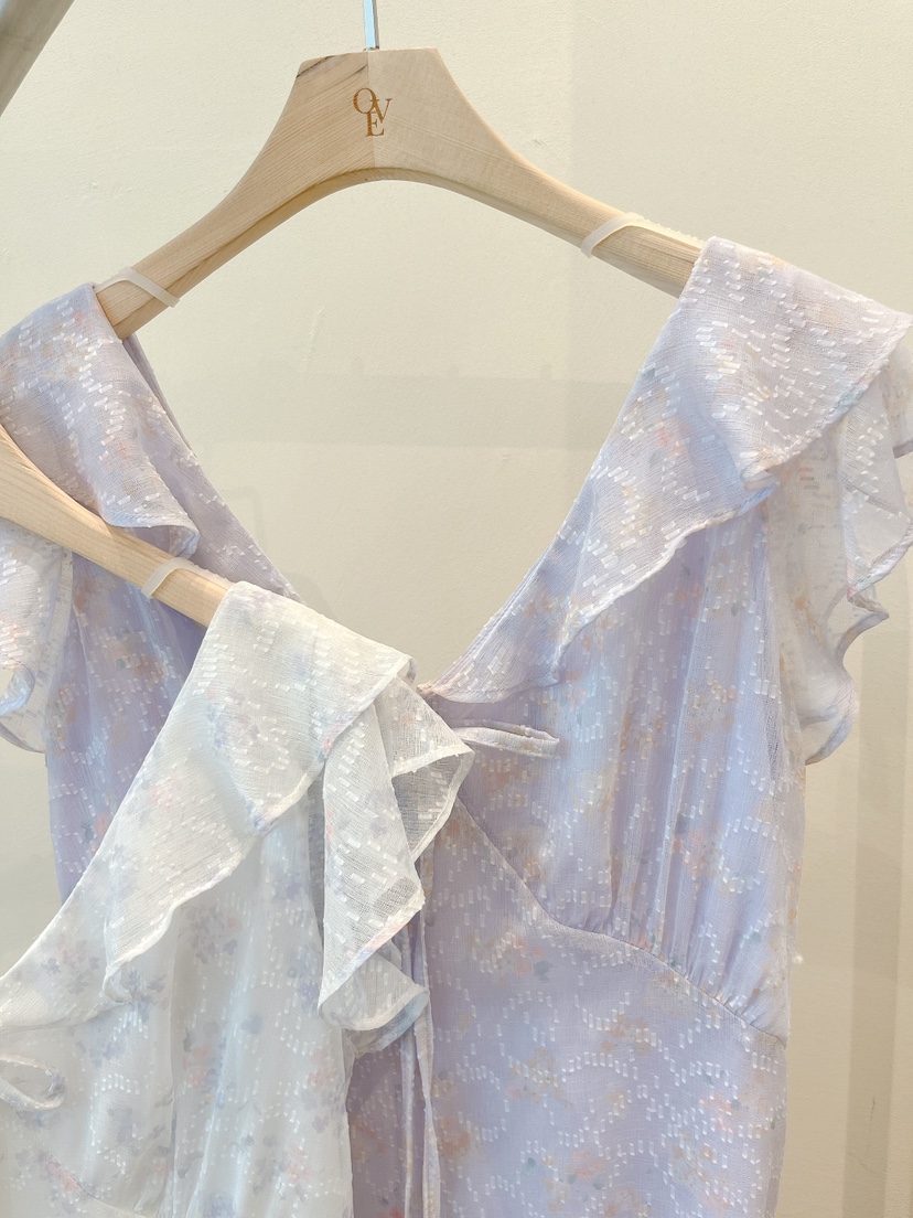 OVE韓國直郵女裝新款推薦休閑時尚職業熱賣人氣26春夏連衣裙OVE連衣裙