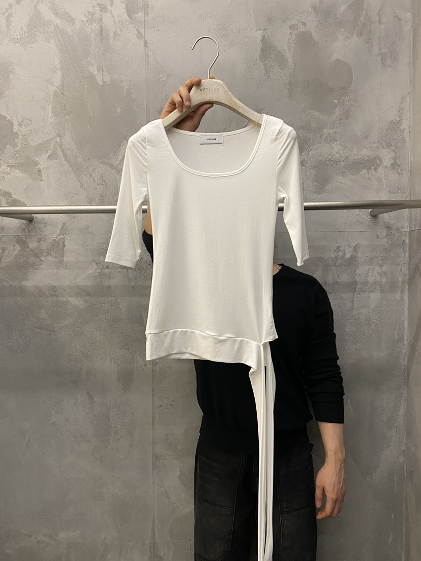 THE VETIVER-A韓國代購女士新款推薦26春夏熱賣休閑T恤VETIVERT恤圖色1