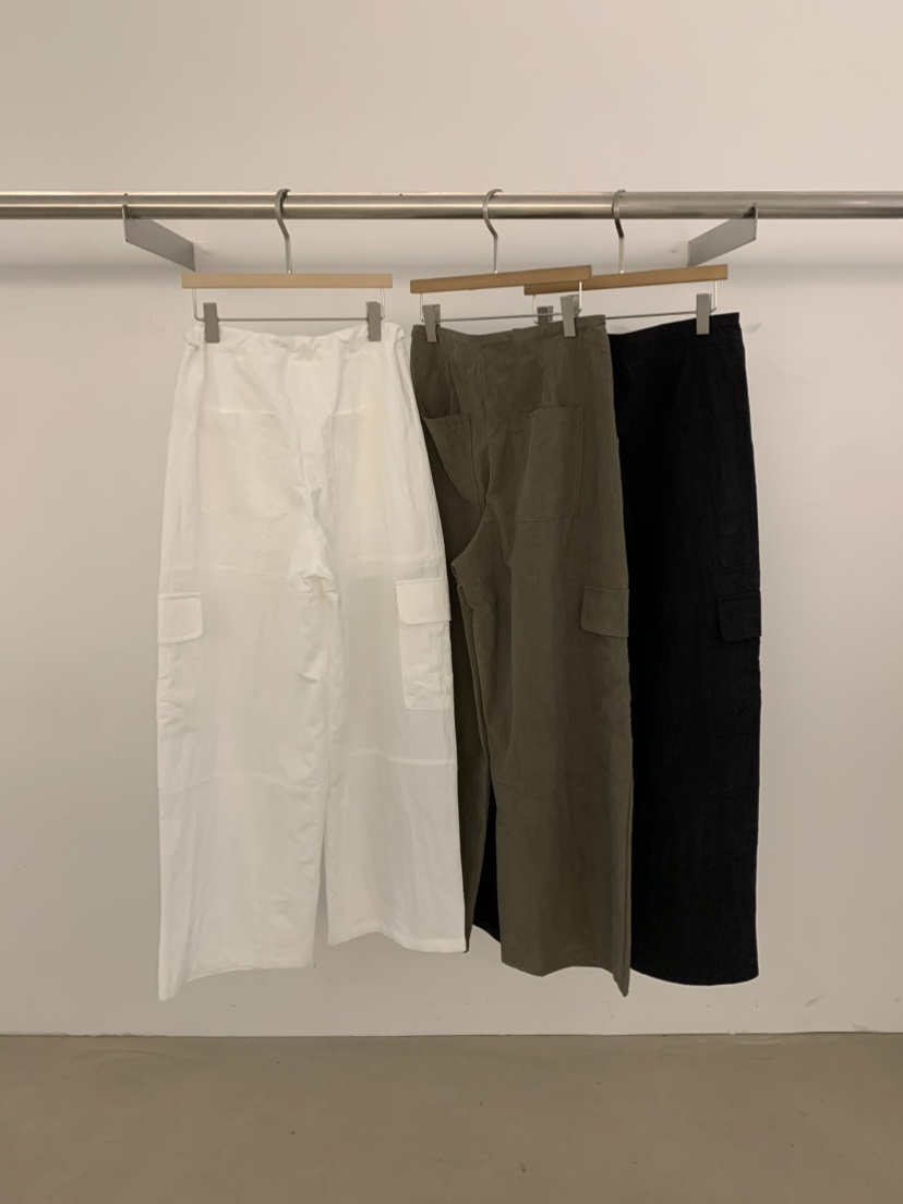 UNDER KEY韓國直郵女裝新款推薦時尚職業熱賣休閑褲亞麻UNDER KEY休閑褲