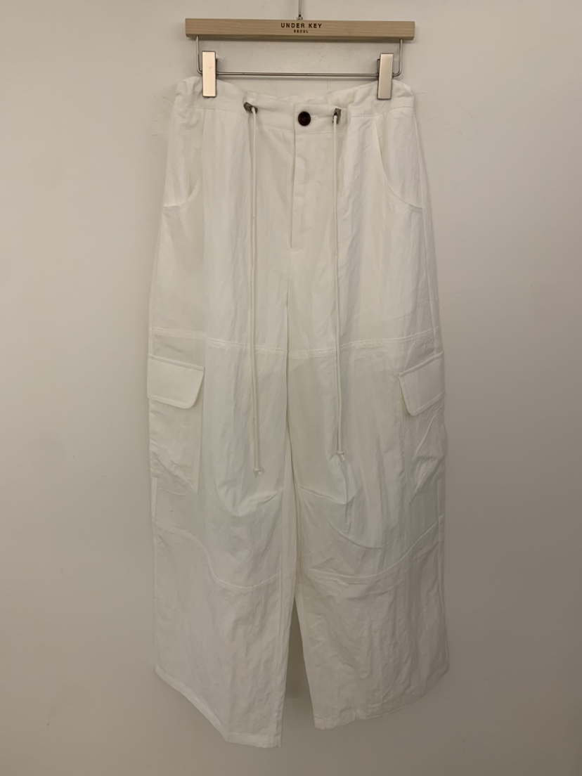 UNDER KEY韓國直郵女裝新款推薦時尚職業熱賣休閑褲亞麻UNDER KEY休閑褲圖色1