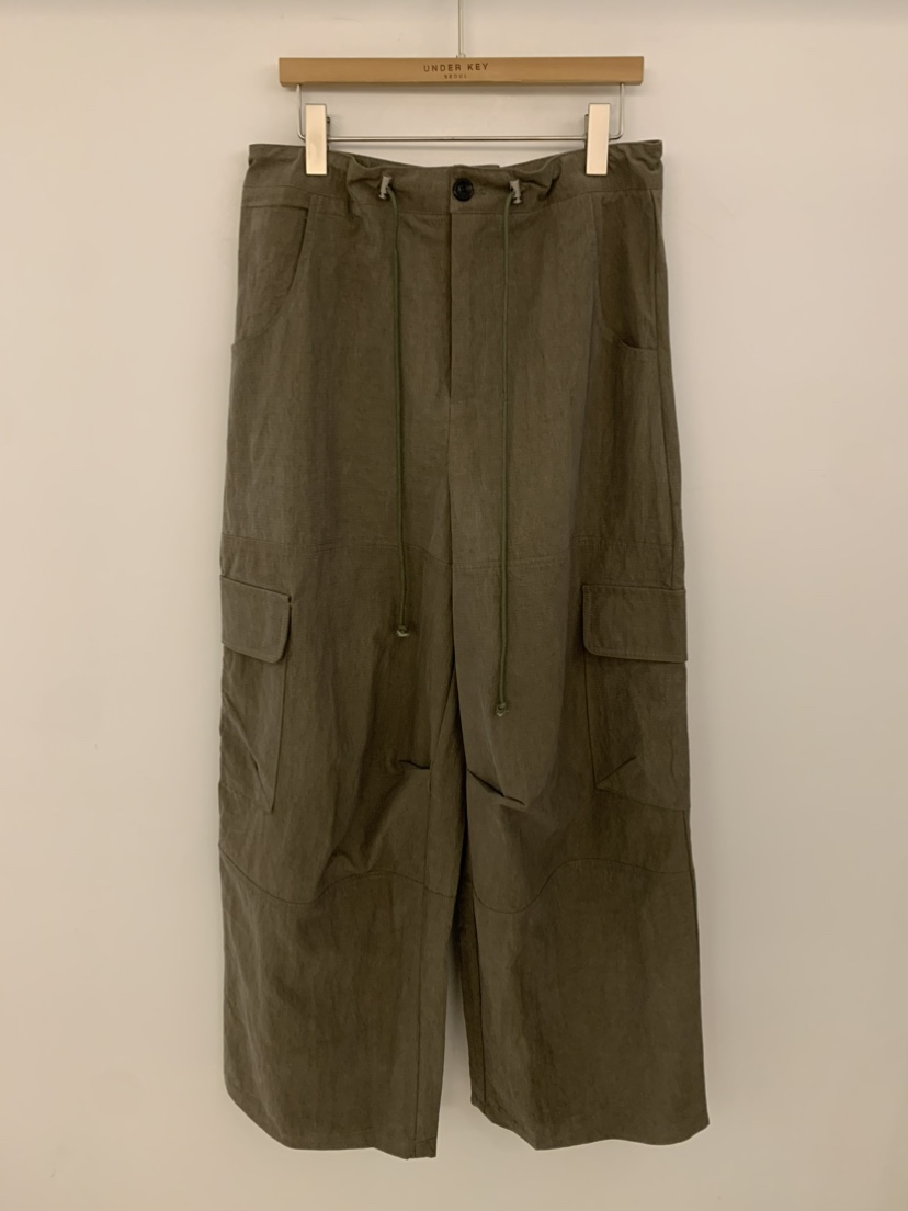 UNDER KEY韓國直郵女裝新款推薦時尚職業熱賣休閑褲亞麻UNDER KEY休閑褲圖色2