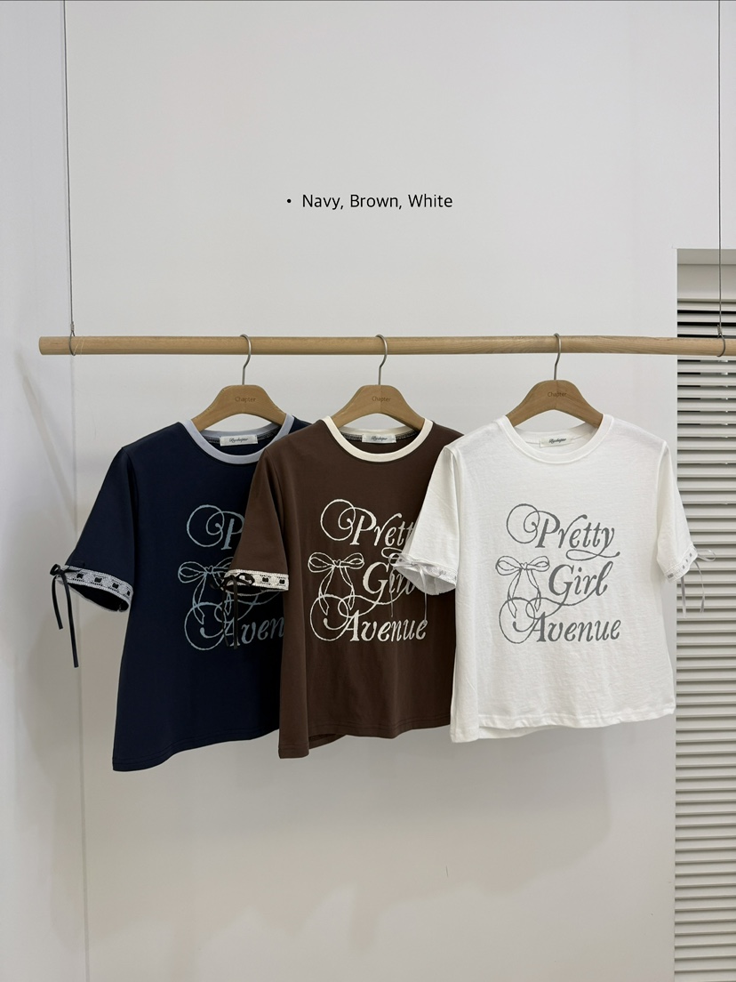 BY CHAPTER韓國直郵女裝新款熱賣時尚人氣休閑職業26春夏T恤BY ChapterT恤